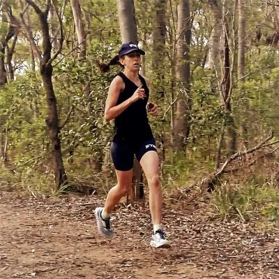 Claire O'Brien racing the Bush Turkey Classic